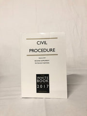 The White Book Service Civil Procedure Autumn 2017 (2nd Supplement)