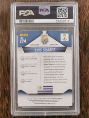 2014 Panini Prizm World Cup 194 Luis Suarez PSA 9 MINT