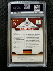 2014 Panini Prizm World Cup Thomas MÃ¼ller PSA 9 #93