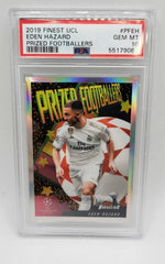 2019 Finest UCL Eden Hazard Prized Footballers PSA10