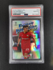 Kai Havertz 2019 Topps Finest UEFA Champions League - Finest Phenoms PSA 10