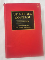 UK Merger Control by Adrian Majumdar and Jonathan Parker (2016, Hardcover)