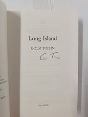 Long Island: The Sunday Times bestseller by Colm TÃ³ibÃ­n *SIGNED*