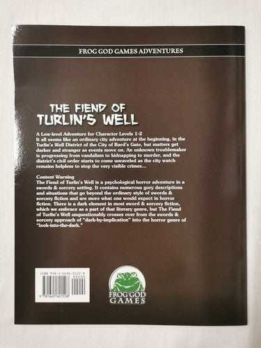 The Fiend of Turlin's Well 5e