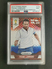 2014 Panini Prizm World Cup Frank Lampard RED/WHT/BLUE PWR PLD PSA 9 MINT