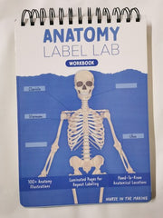 Anatomy Label Lab Workbook, Creative Human Anatomy Busy Book,