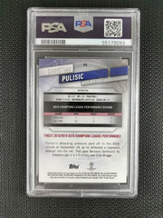 Christian Pulisic 2019 Topps Finest Refractor PSA 9 Chelsea