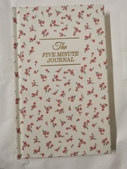 The Five Minute Journal: Undated Daily Gratitude & Life Planner  - Ditsy Rose