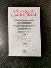 Antitrust Law Journal Volume 83 Issue 1 2020