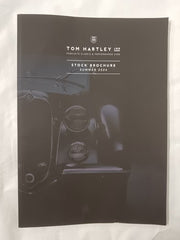 Tom Hartley Jnr Stock Brochure Summer 2024. Exquisite Classic & Performance Cars