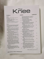 Journal of The Knee October 2025 ISSN 0968-0160