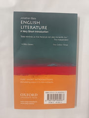 English Literature: A Very Short Introduction (Very Short Introductions)
