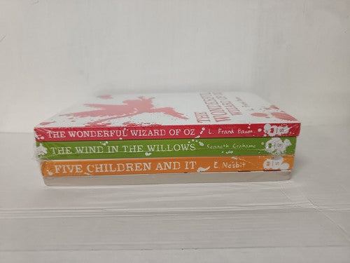 Alice in Wonderland, Wizard of Oz, Wind in the WIllows, Five Children & It