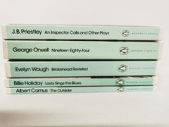 Penguin Modern Classic 5 Book Bundle - 1984, Brideshead Revisited, The Outsider.