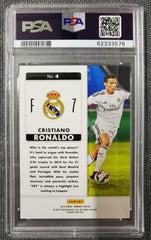 Cristiano Ronaldo 2015 Panini Donruss Fantastic Finishers #4 PSA 9 MINT