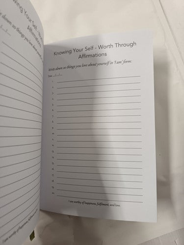 Shift Your Mindset Journal for Self- Development - Fitness, Mindest, Energy