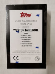 Topps Weston Mckennie Curated Set - What It Takes - New *In HAND*