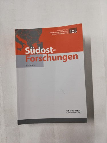 SÃ¼dost-Forschungen - Band 79 Heft 1 (Deutsch)