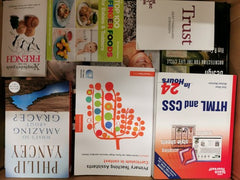 JOBLOT/WHOLESALE New BOX of 50 Non Fiction BOOKS - Textbooks, Business, History
