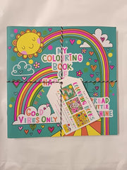3 x Rachel Ellen Designs Children's Colouring Books.