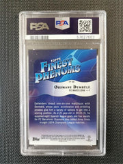 Ousmane Dembele Topps Finest 2019 UCL Finest Phenoms PSA 10 GEM MT