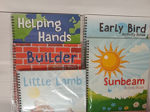 Adventist Youth Ministries Adventurer Club Activity Books - Little Lamb, Builder