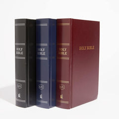 KJV, Pew Bible, Large Print, Hardcover, Black, Red Letter, Comfort Print