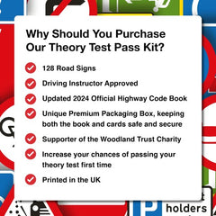 The Highway Code UK + 128 Road Signs Flash Cards UK (Highway Code +