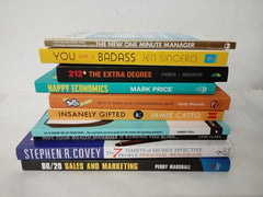 Business Books Bundle - Mindset, Leadership, Finance, Psychology x 10 Books