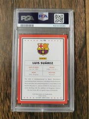 2015 Panini Donruss 41 Luis Suarez PSA 9 MINT
