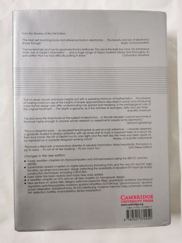 The Art of Electronics - 2nd Ed by Paul Horowitz & Winfield Hill