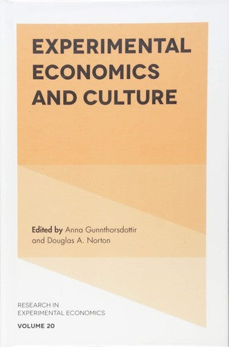 Experimental Economics and Culture: 20