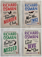 Richard Osman Collection 4 Books Set (The Thursday Murder Club Series)
