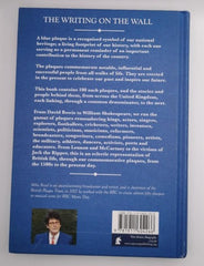 The Writing on the Wall: 100 Iconic Blue Plaques by Mike Read *Signed*