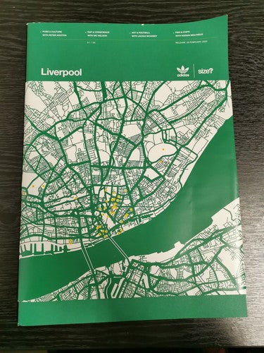 Adidas Liverpool Size? Exclusive Magazine