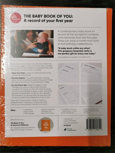 The Baby Book of You (Hardback)| Ruth Sturdy, Catherine Smith