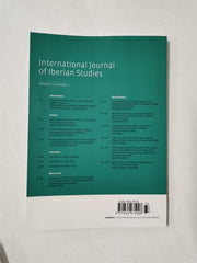 International Journal of Iberian Studies Vol 33 Numbers 1, 2&3 and Vol 34 No. 1