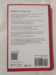 The Advantage: Why Organizational Health Trumps Everything Else In Business