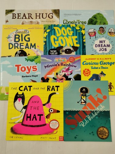 Young Children's Fiction Picture Books Large Collection of 10 Pre Loved Books