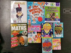 10 Children's Maths, English & Science Activity Books