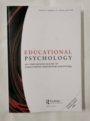Educational Psychology, Volume 45 No. 1-15 Jan-Jun 2025 ISSN 0144-3410