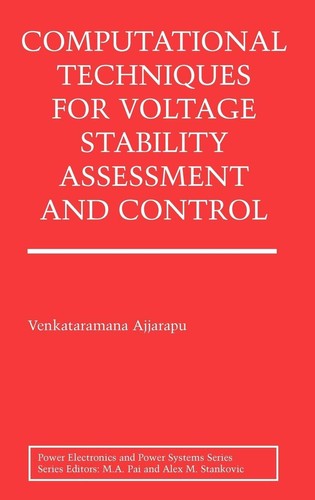 Computational Techniques for Voltage Stability Assessment & Cont.
