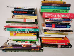 JOBLOT/WHOLESALE New BOX of 40 Non Fiction BOOKS - Biography, History, Self-Help