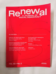 Renewal Journal of Social Democracy Vol 33  No. 2 2025