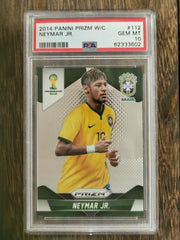 2014 Panini Prizm World Cup 112 Neymar Jr PSA 10 GEM MINT