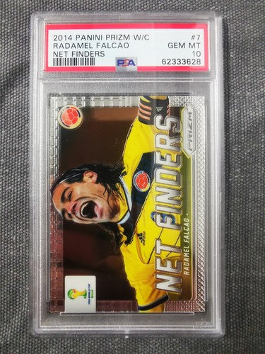 Radamel Falcao 2014 Panini Prizm World Cup Net Finders #7 PSA 10 GEM MT