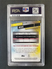 Marco Reus Topps Finest UCL 2019 Blue Refractor PSA 9 [150]