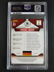 2014 Panini Prizm World Cup Manuel Neuer PSA 9 RED/WHT/BLUE PWR.PLD