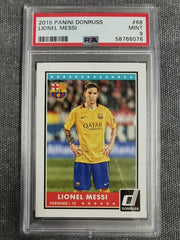 2015 Panini Donruss Lionel Messi PSA 9 #68