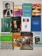 JOBLOT/WHOLESALE New BOX of 30 Non Fiction BOOKS - Textbooks, Business, History